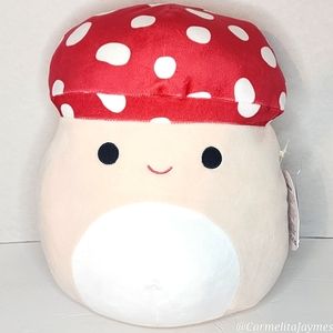 MALCOLM 🍄 HTF OG Squad Mushroom Squishville Exclusive Original Squishmal